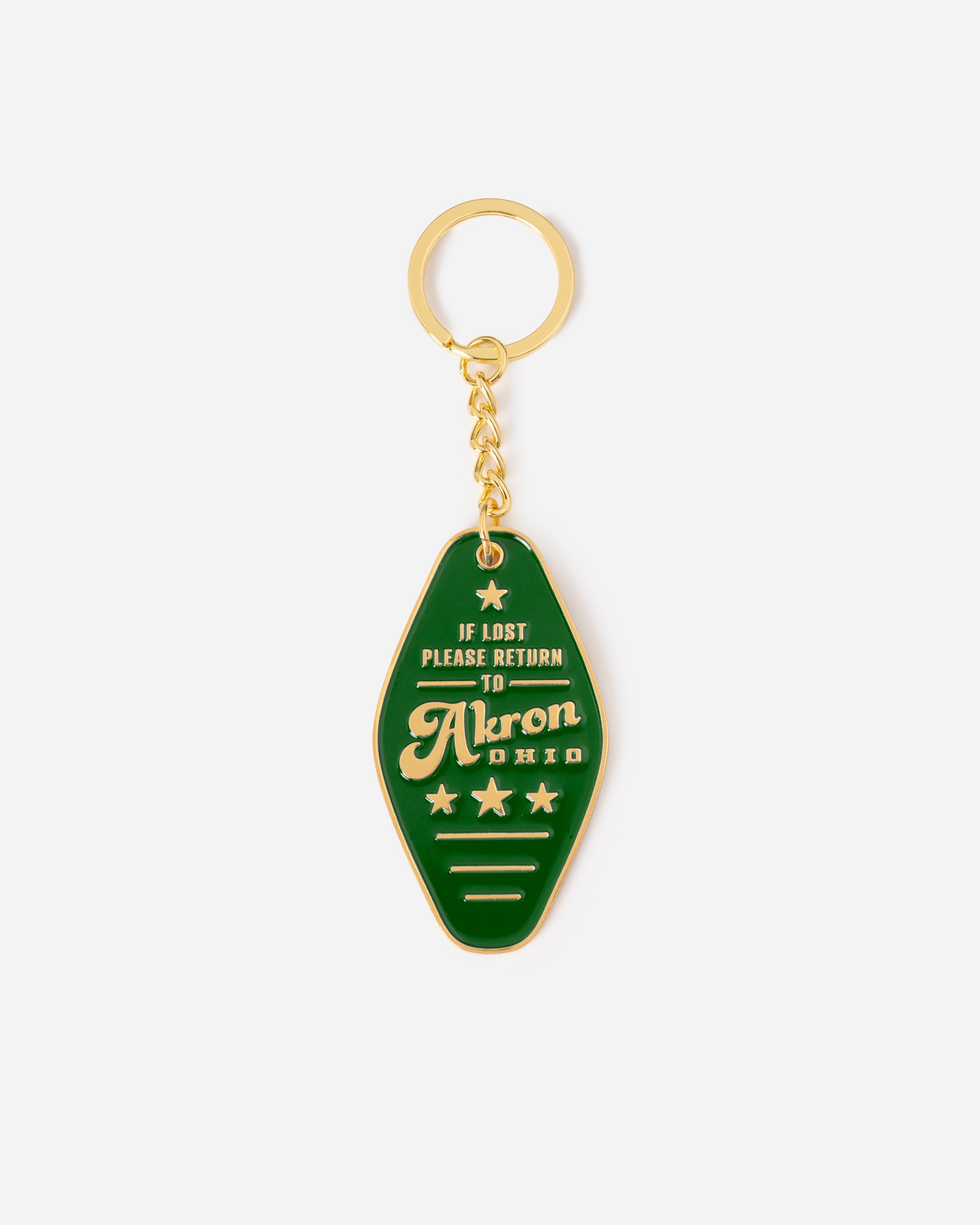 If Lost Please Return to Akron Motel Keychain – LeBron James