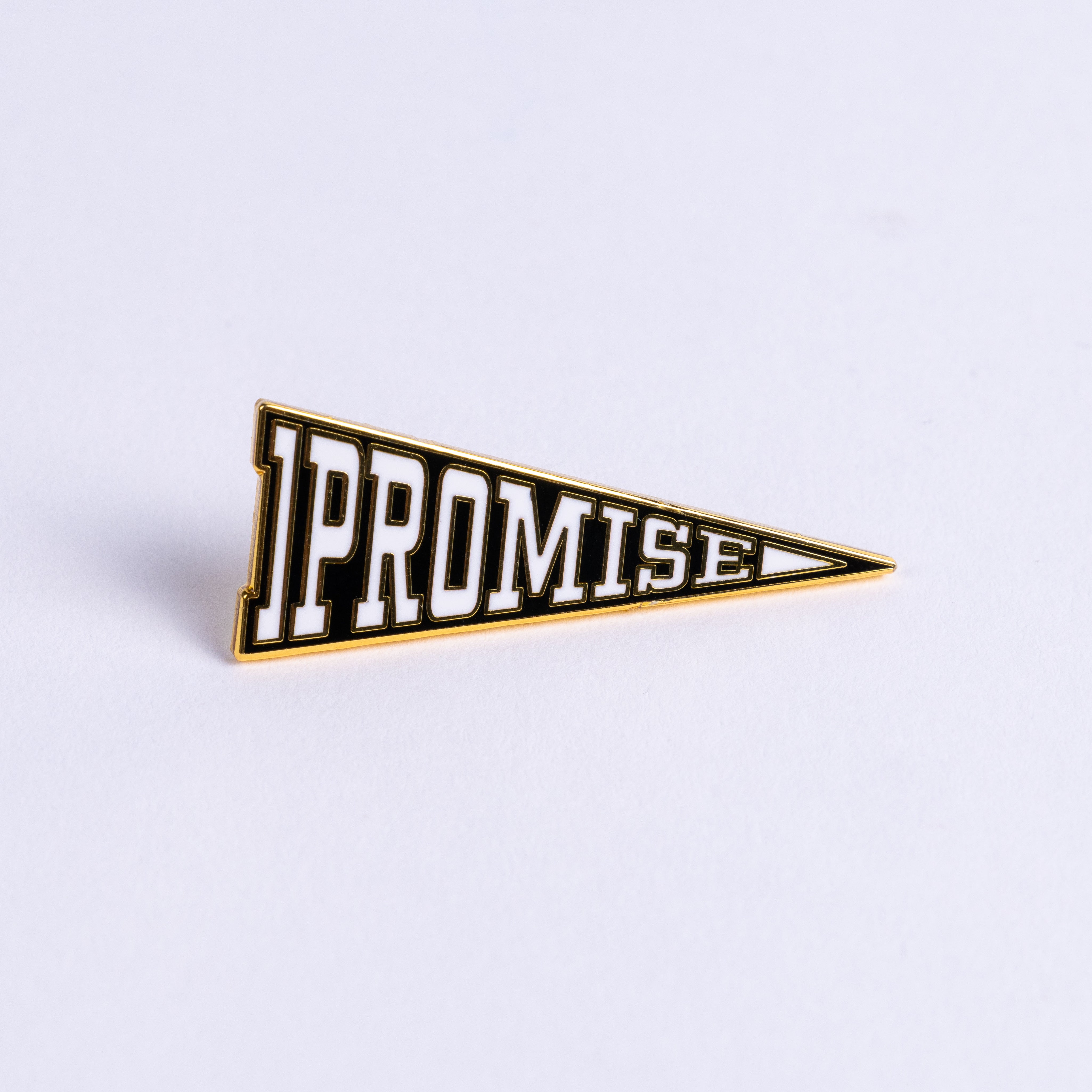I PROMISE Pennant Lapel Pin