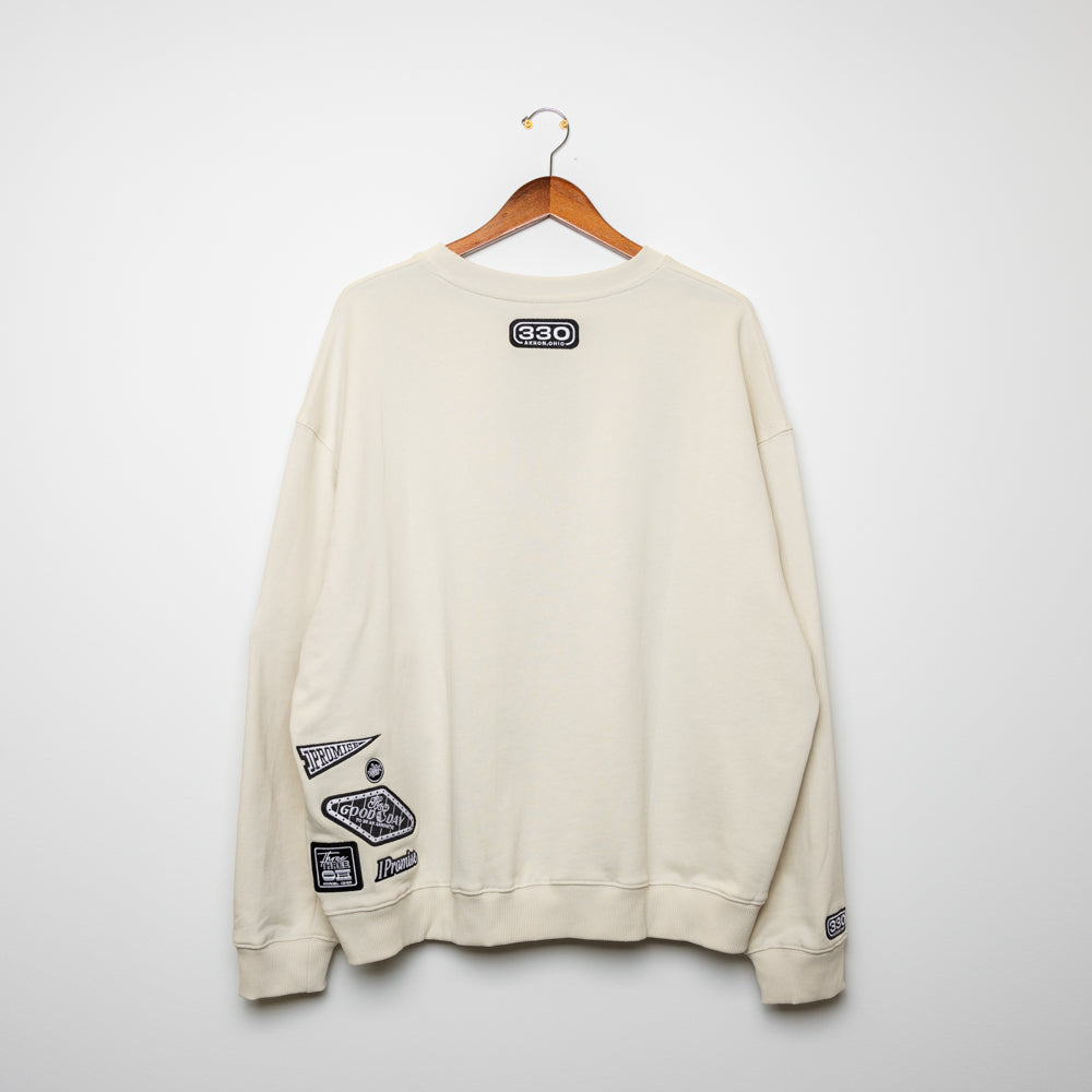 All Patched Up Crewneck
