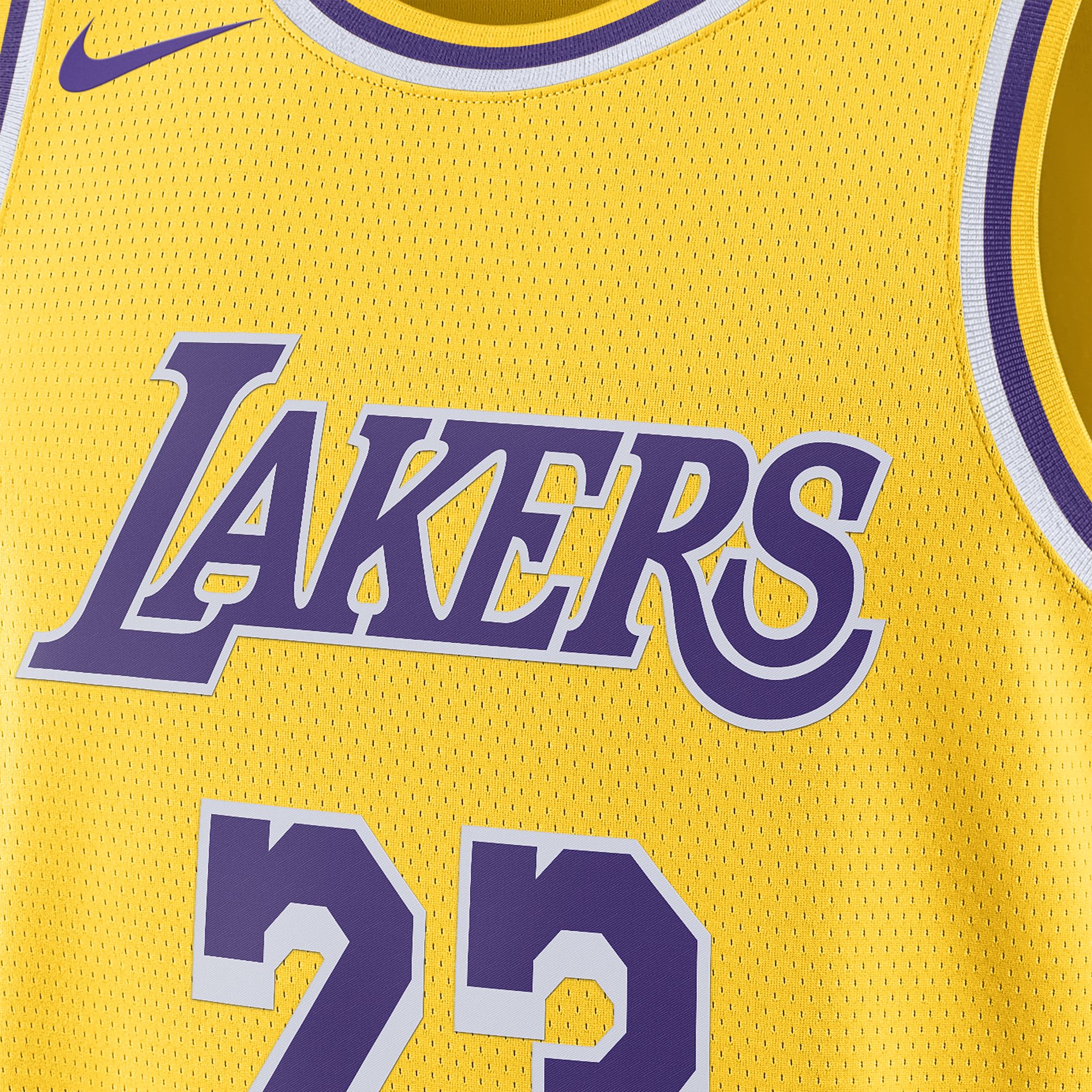 lakers gear James Los Angeles Lakers Icon Edition Jersey (Gold) – LeBron James Family Foundation
