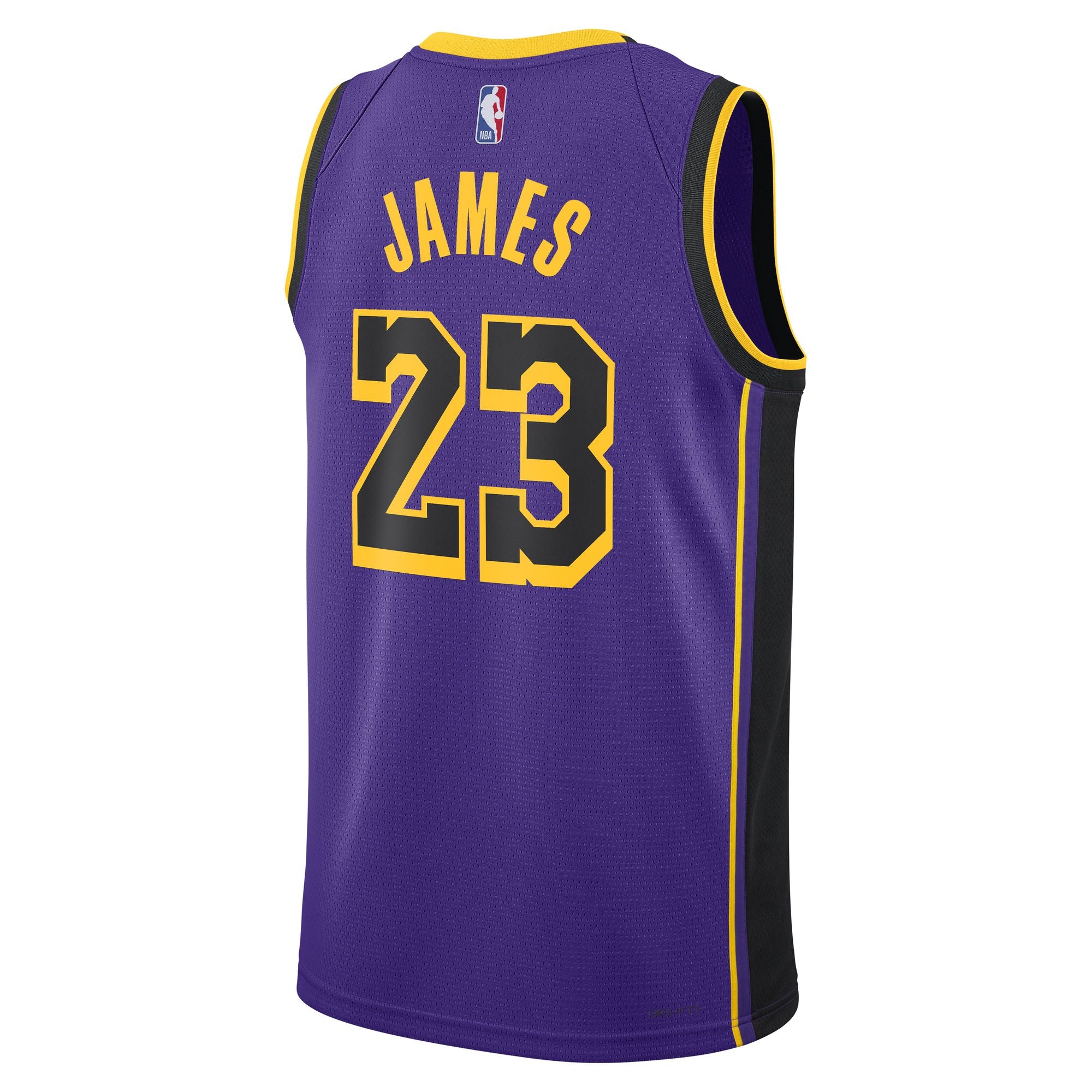 los angeles lakers gear James Los Angeles Lakers Statement Edition (Purple)