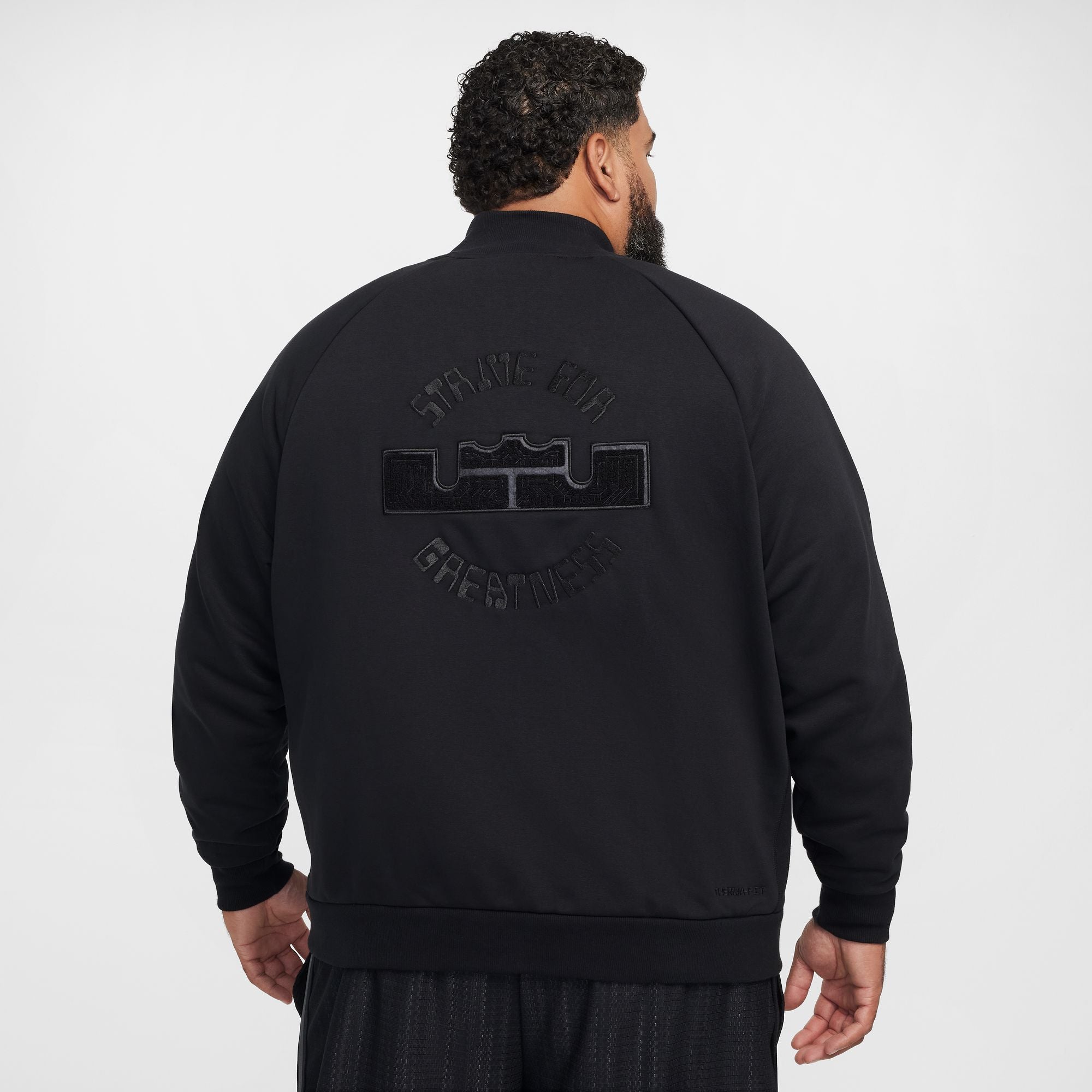 LeBron Men's Standard Issue Therma-Fit Basketball Jacket