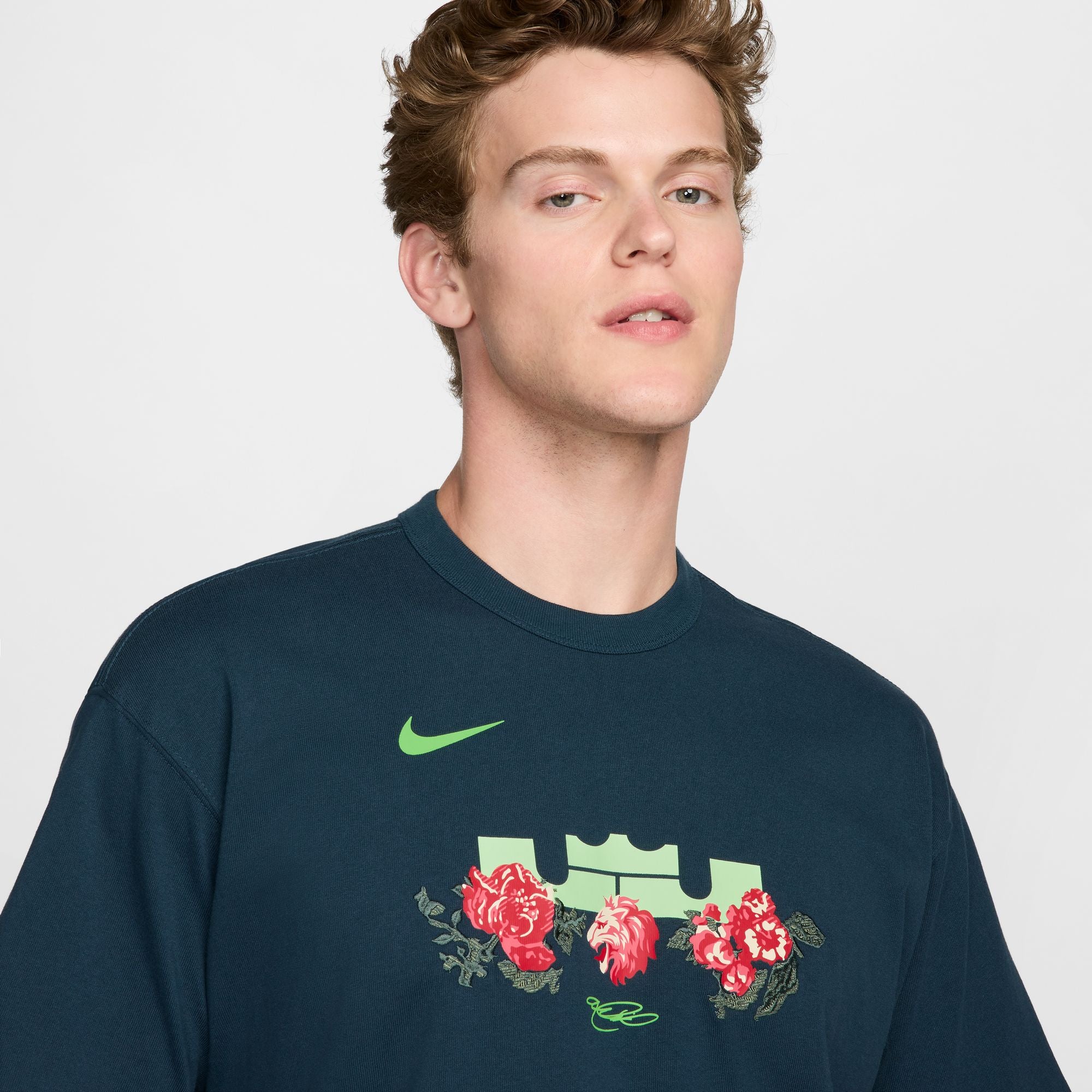 LeBron Max90 Basketball T-Shirt (Armory Navy)