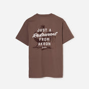 Just a Restaurant from Akron Graphic Tee