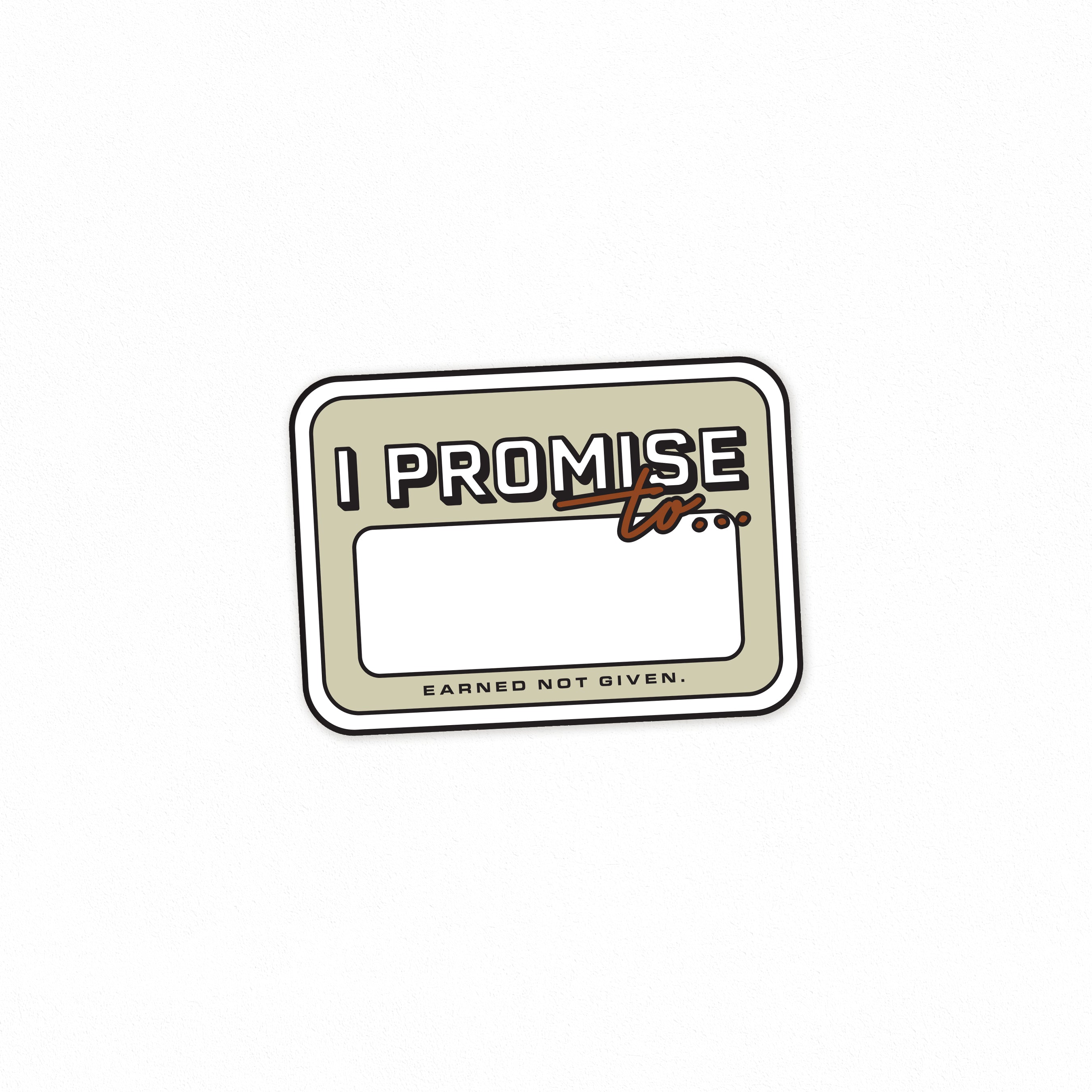 I PROMISE TO... Magnet – LeBron James Family Foundation
