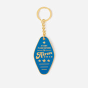 If Lost Please Return to Akron Motel Keychain