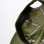 Ohio Script Green Corduroy Cap