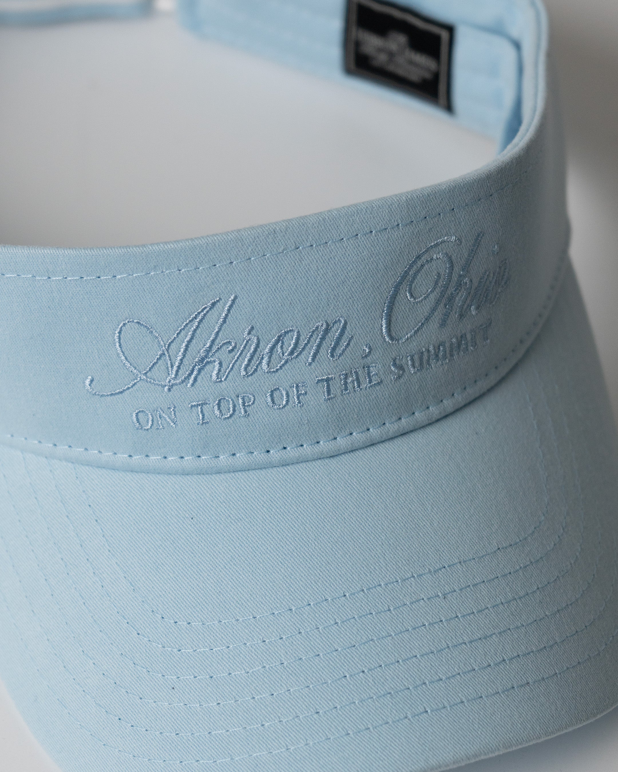 Akron, Ohio Visor (Sky Blue)