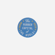 The Rubber City Capital of the World Magnet