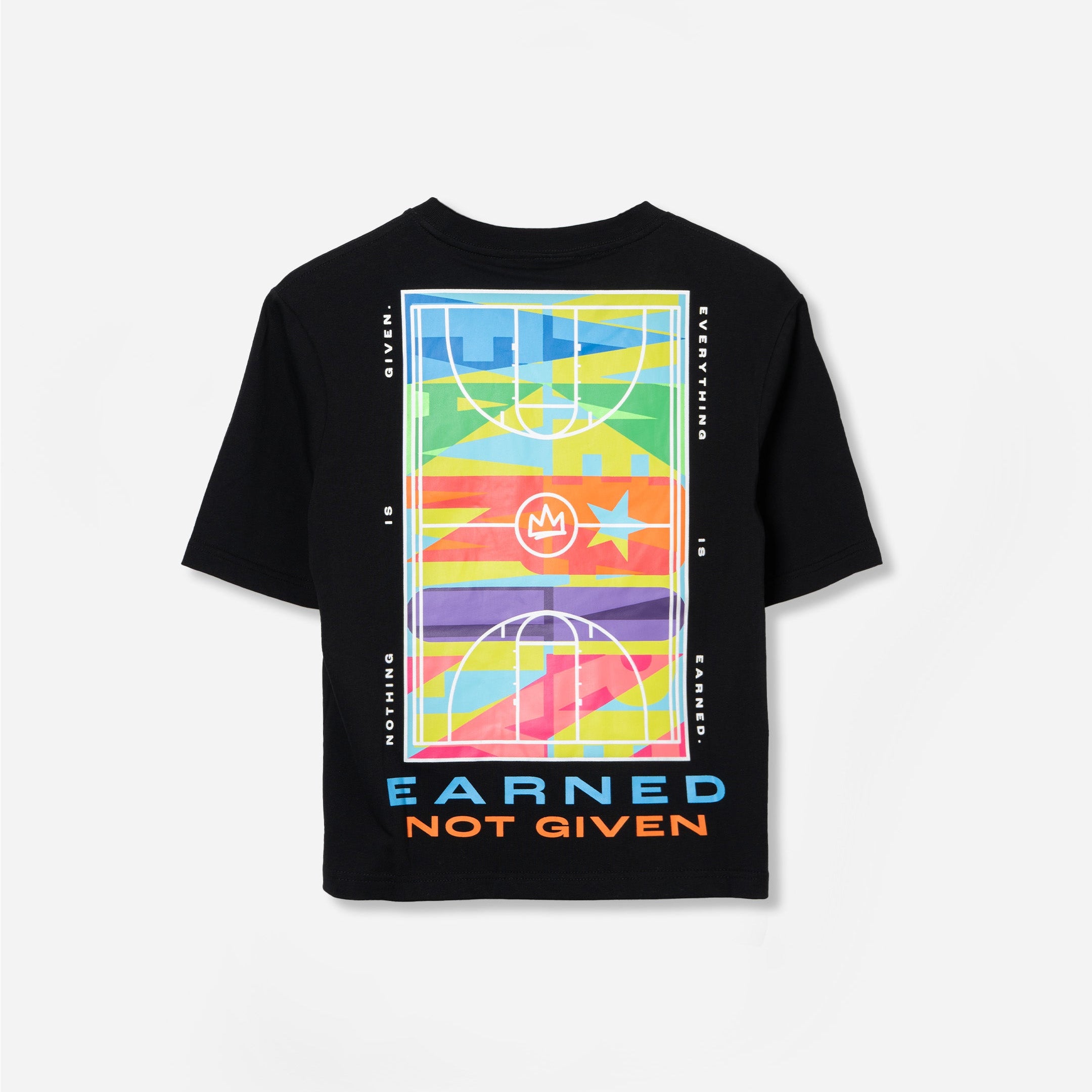 Youth Basketball Court Tee