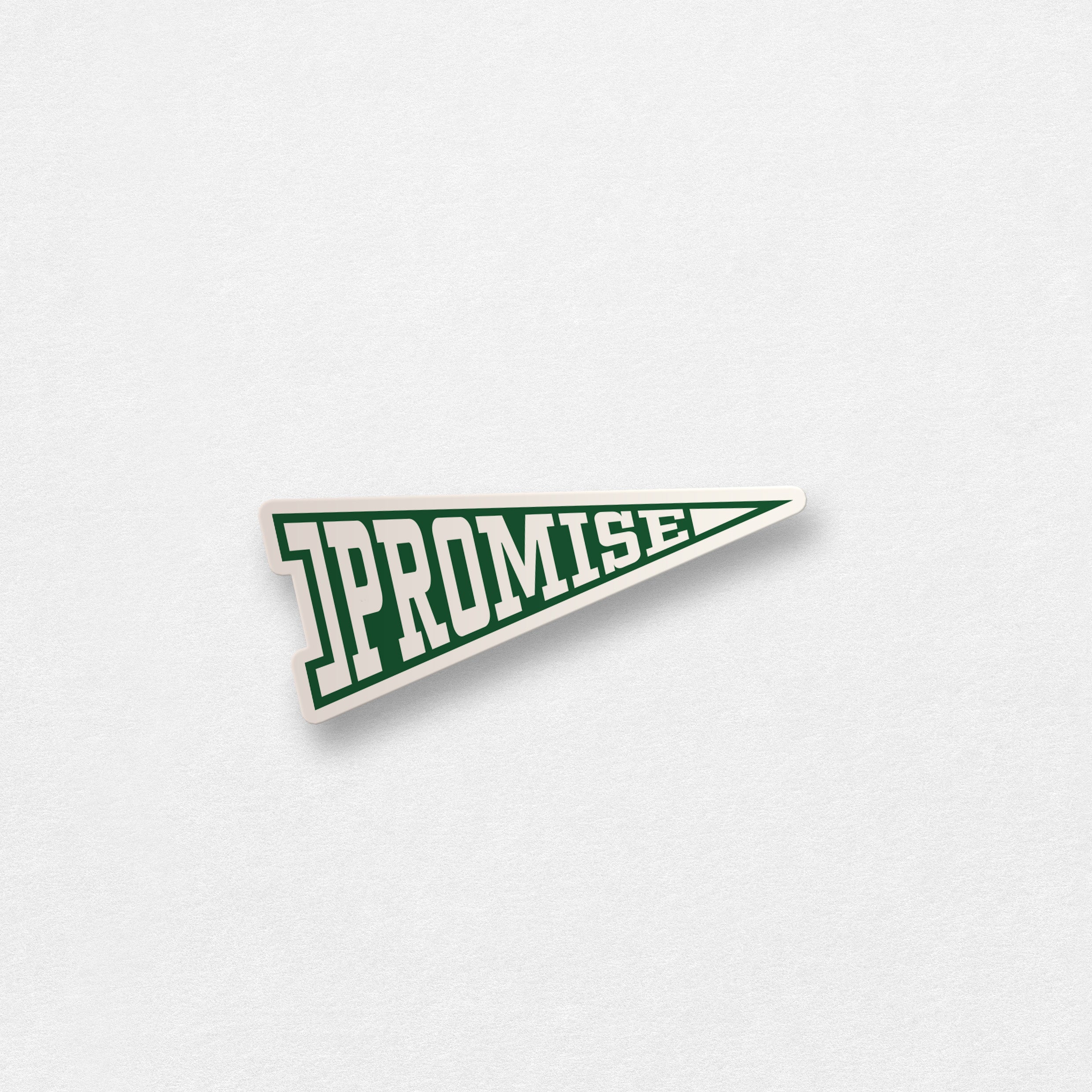 PROMISE_PENNANT_STICKER_GREEN_WHITE_1x1_ed38eecd-840f-4f0a-9ef7-b2ee039df7eb.jpg