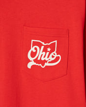 Ohio Pocket Tee (Red)